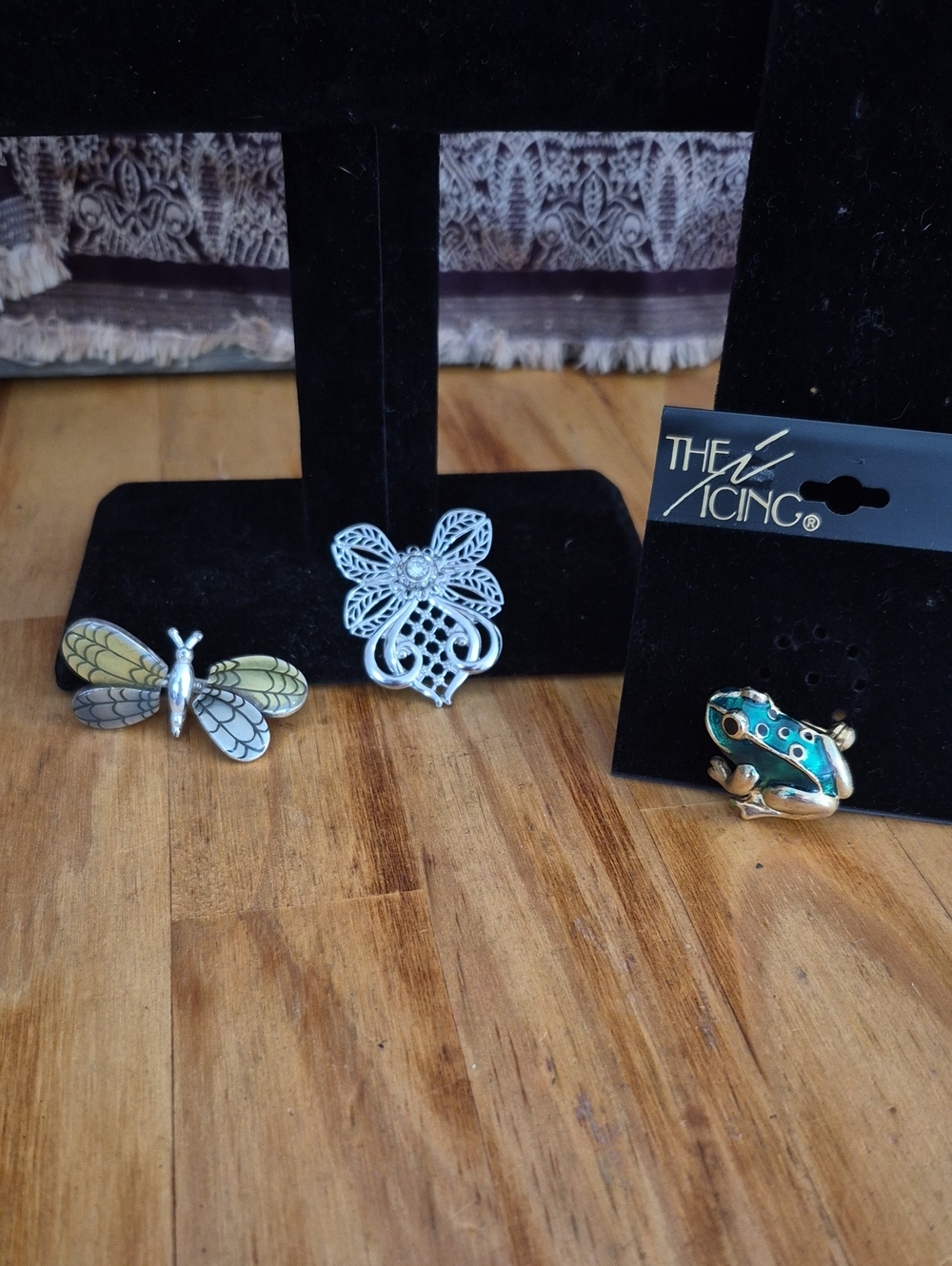 Three Lapel Pins